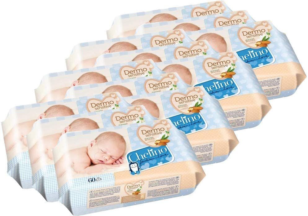 Comprar Chelino Toallitas Infantiles, 60Uds al mejor precio